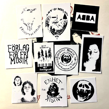 Discreet Music Sticker Pack