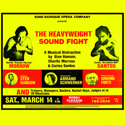 Charlie Morrow/Sten Hanson/Carles Santos - The Heavyweight Sound Fight! 2LP