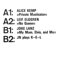 Alice Kemp/Leif Elggren/Joke Lanz/Joachim Nordwall 7"