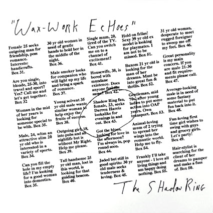 The Shadow Ring - Wax-Work Echoes LP