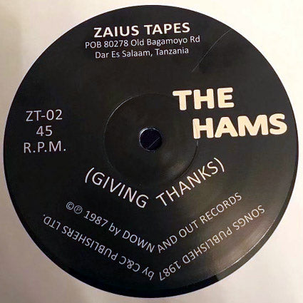 The Hams - Giving Thanks/Thanks Giving 12"